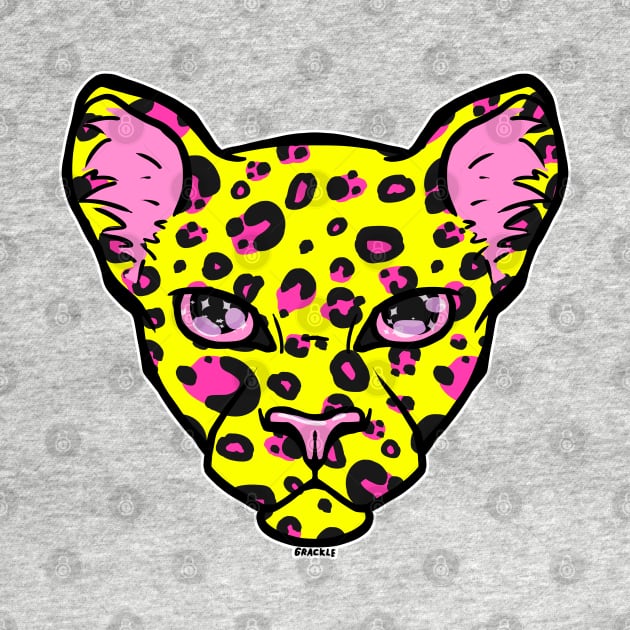 Lemonade Leopard by Jan Grackle